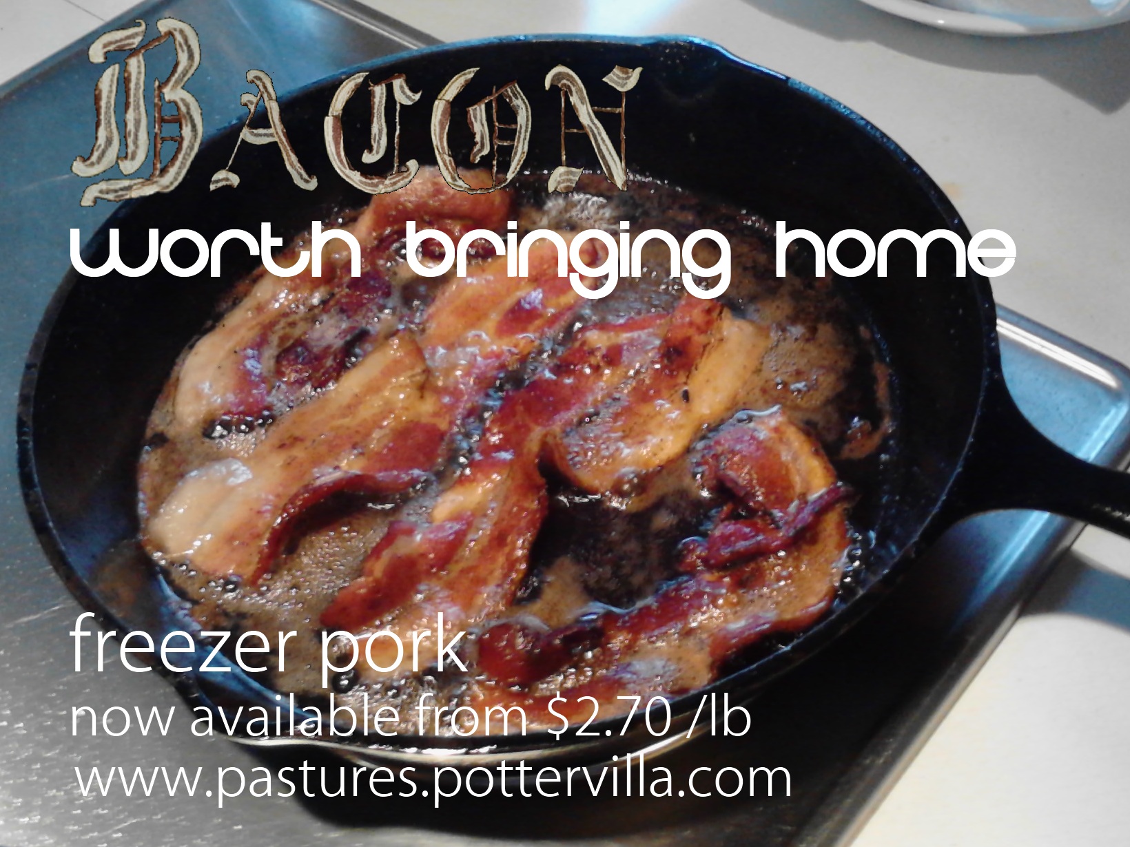 Pastured Bacon Ad